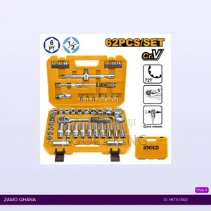 62 PCS 1/2" Socket - Hkts12602