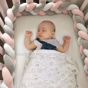 Braided Baby Crib Bumper