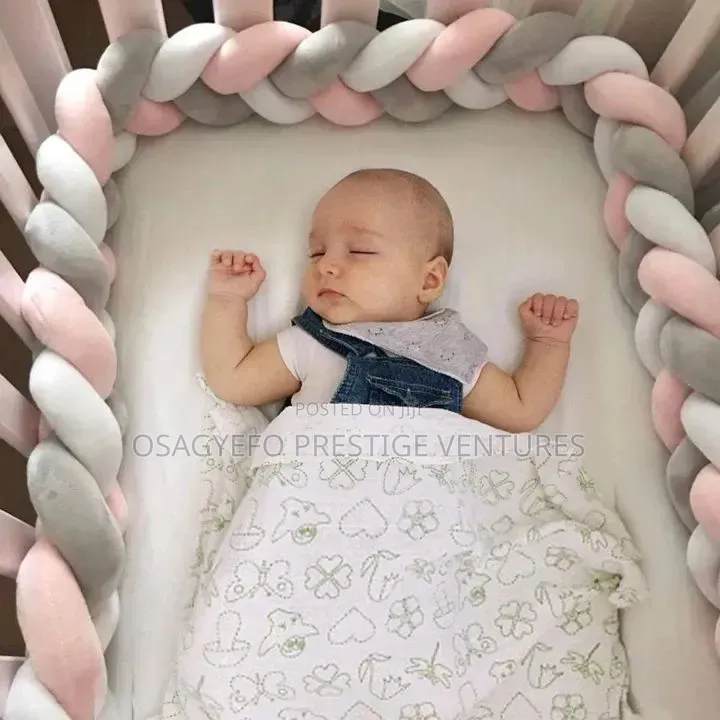Braided Baby Crib Bumper