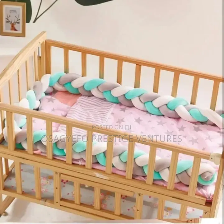 Braided Baby Crib Bumper