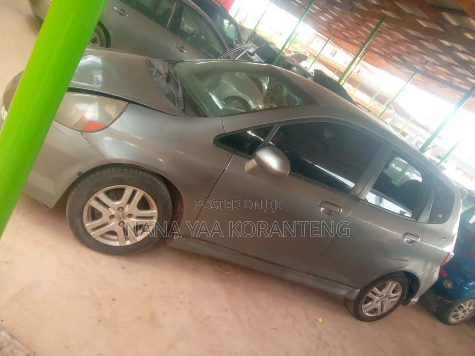 Honda Fit Automatic 2008 Gray
