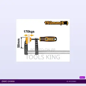 F Clamp With Plastic - Hfc020501