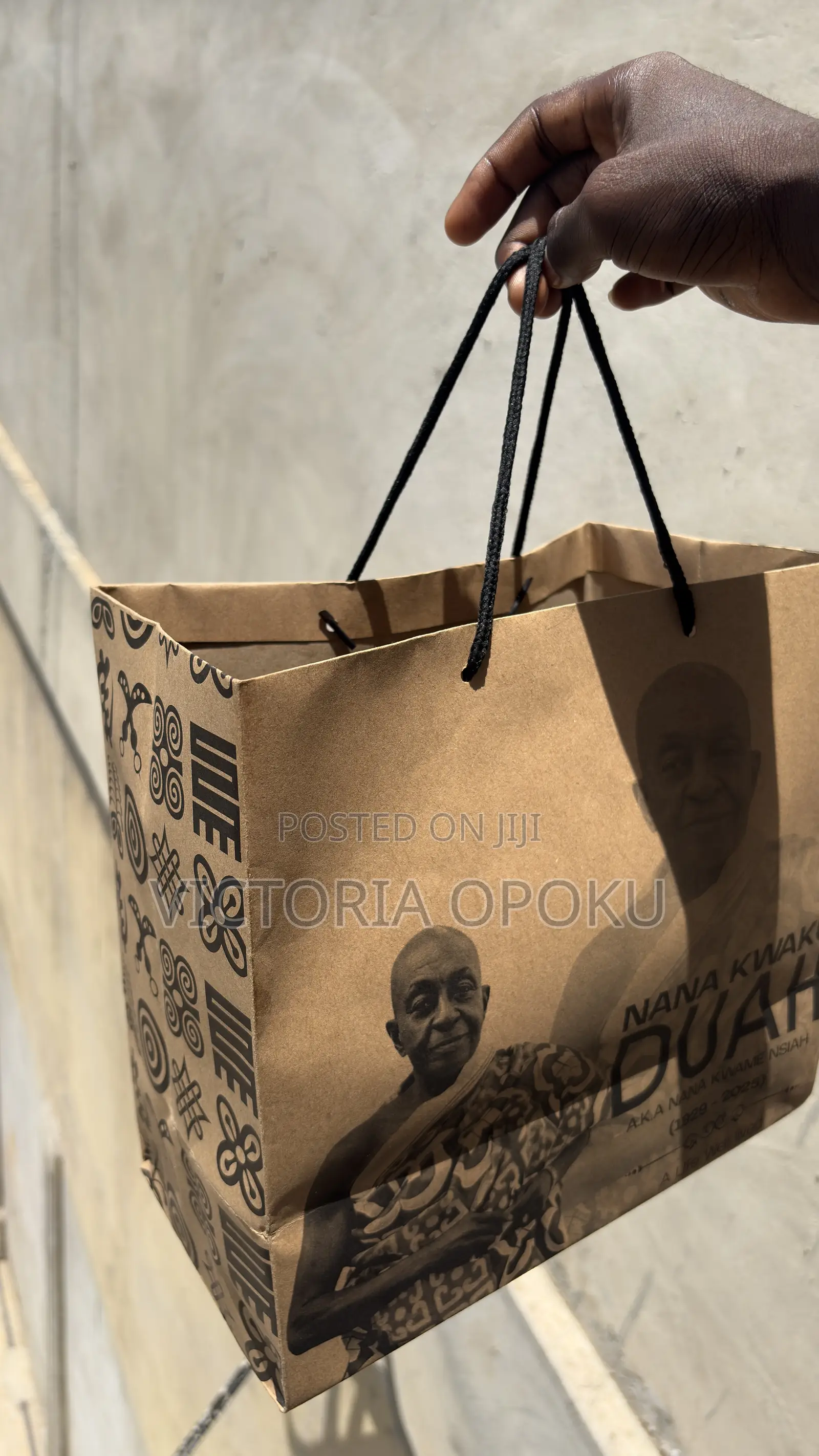 Brown Branded Paper Bag