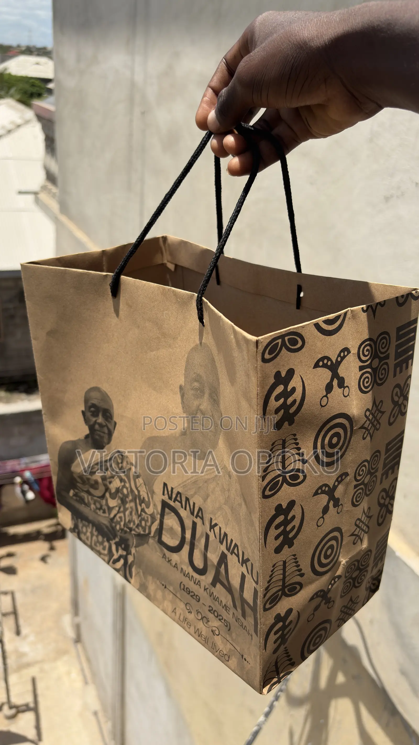 Brown Branded Paper Bag