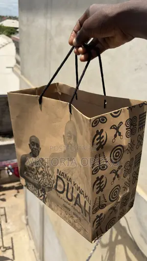 Brown Branded Paper Bag