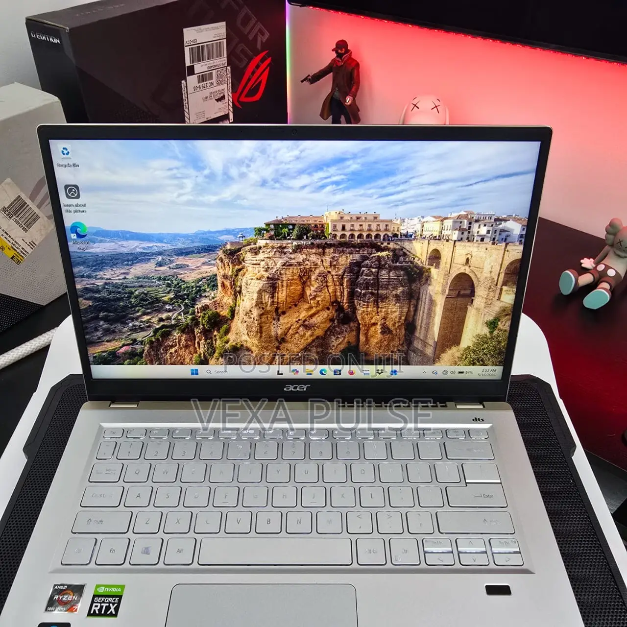 Laptop Acer Swift X 16GB AMD Ryzen 7 SSD 512GB