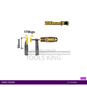 F Clamp With Plastic - Hfc020502