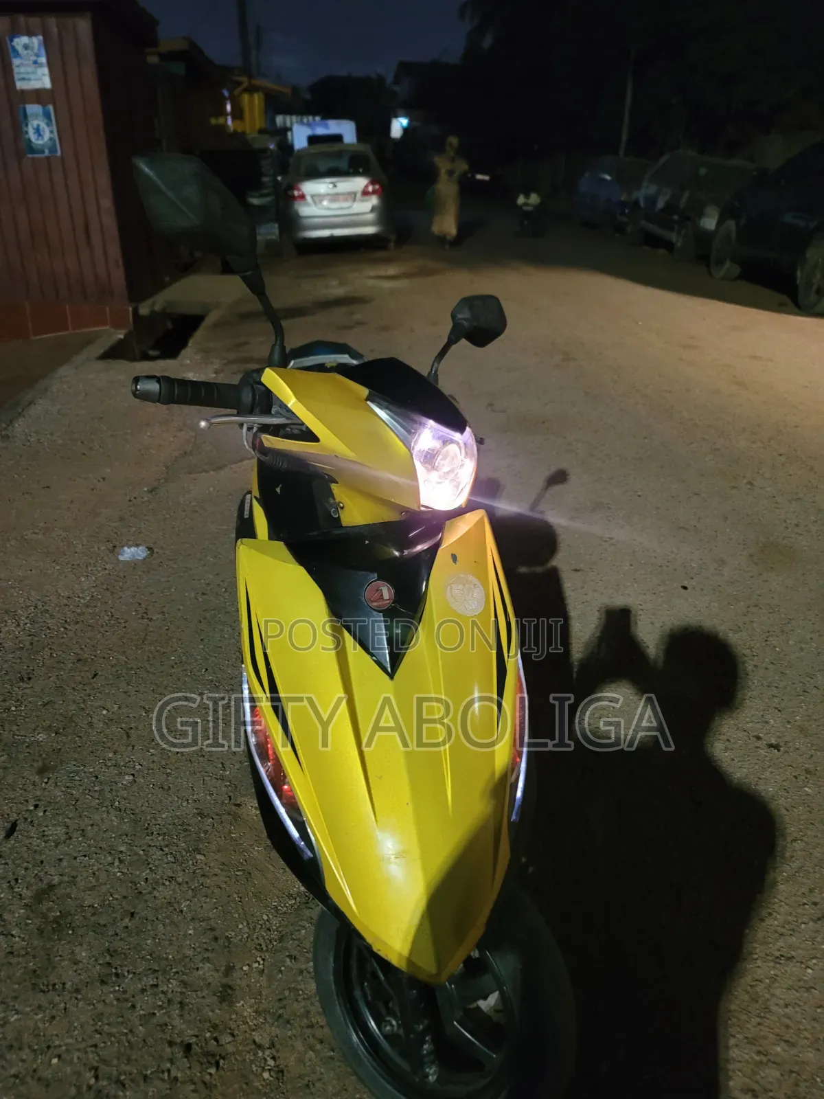 Motorcycle 2016 Yellow