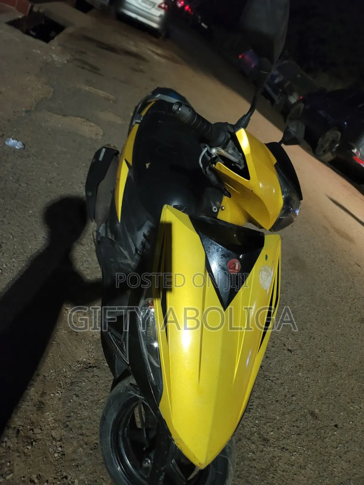 Motorcycle 2016 Yellow