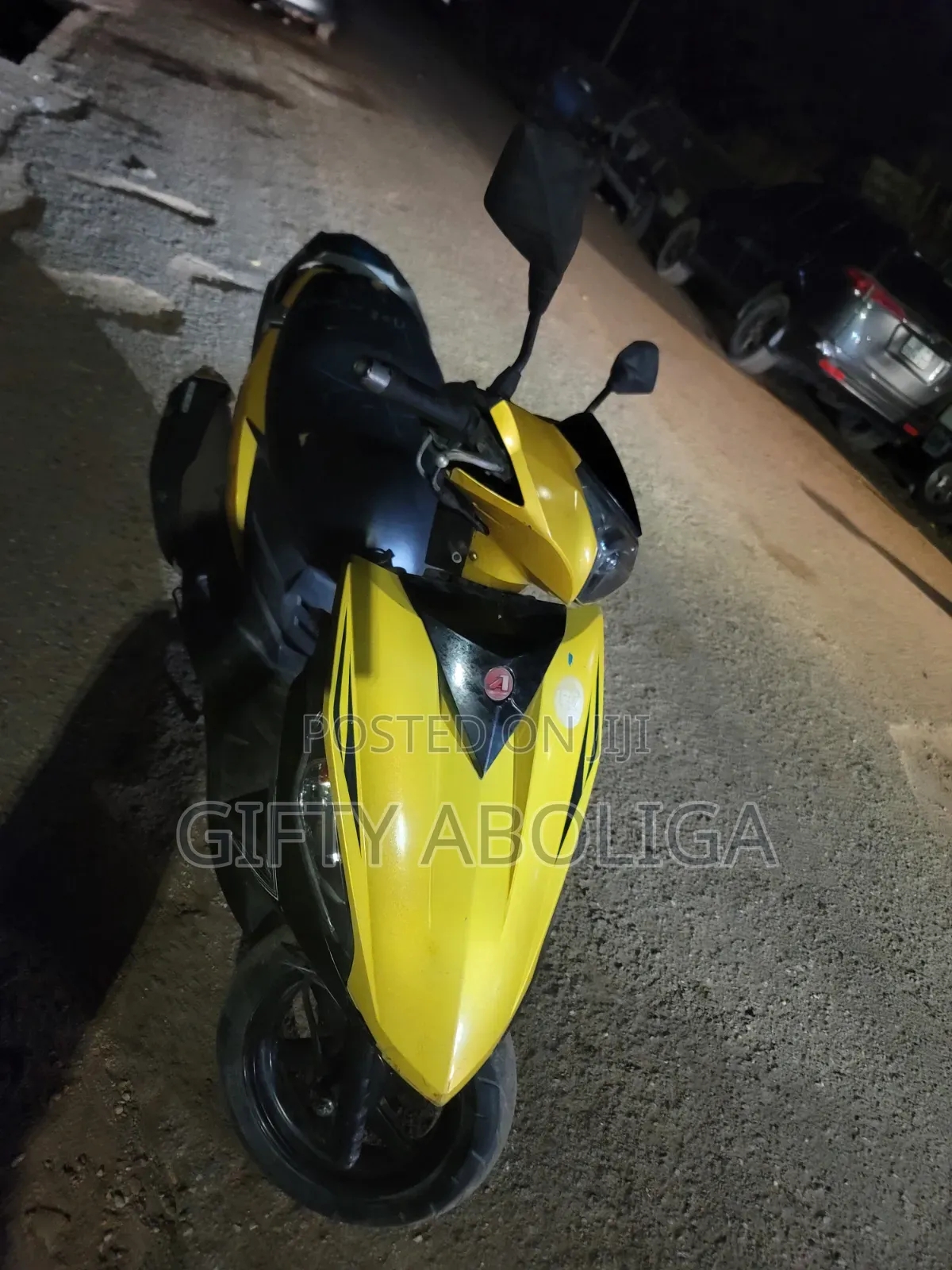 Motorcycle 2016 Yellow