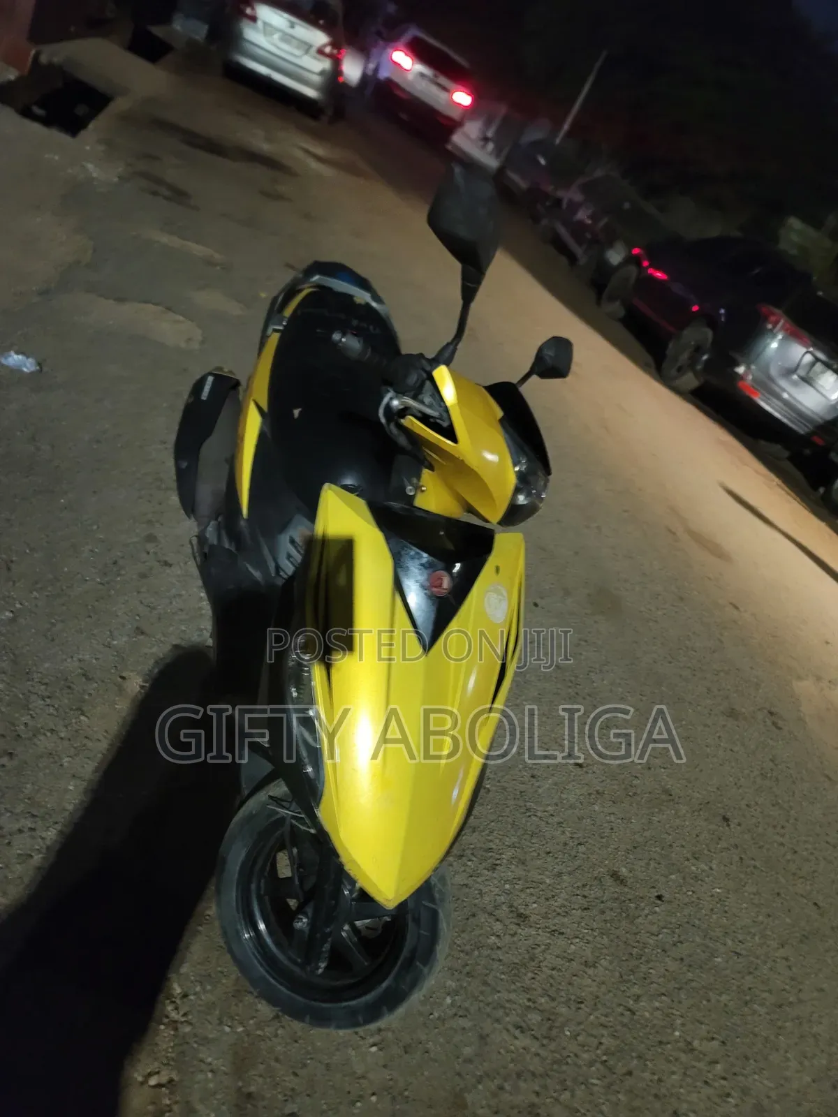 Motorcycle 2016 Yellow