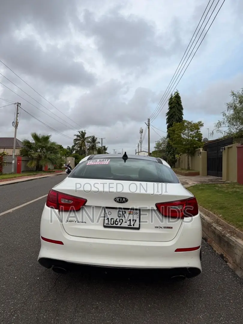 Kia Optima SXL Turbo Sedan (2.0 L 4cyl 6A) 2013 White