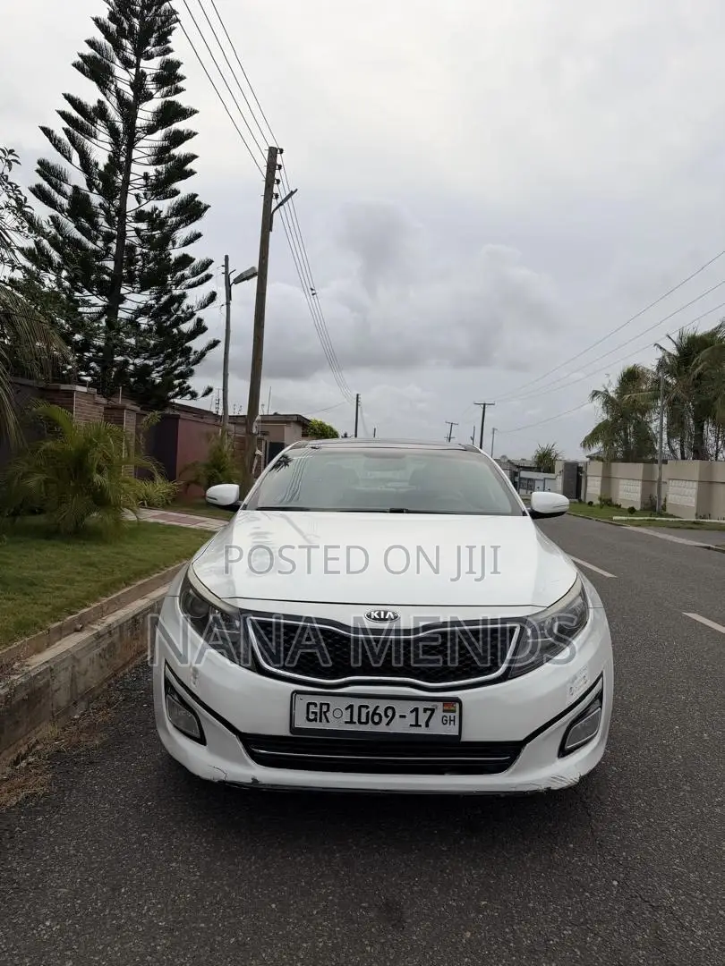 Kia Optima SXL Turbo Sedan (2.0 L 4cyl 6A) 2013 White
