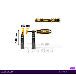 F Clamp With Plastic - Hfc021404