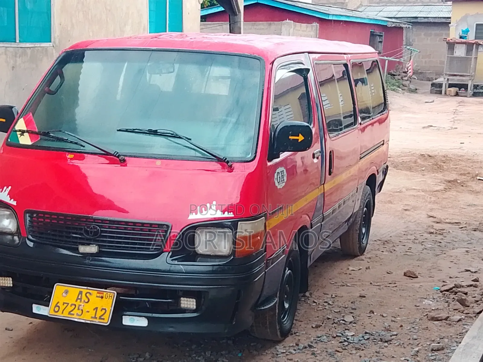 Toyota HiAce 1992 Red