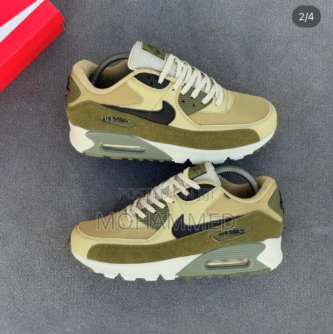 Green Air Max Navy