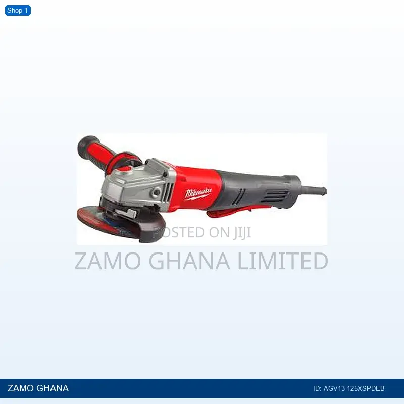 Angle Grinder 1250w 125mm 5 Inch Avs Paddle Switch 4 - Agv13-125xspdeb