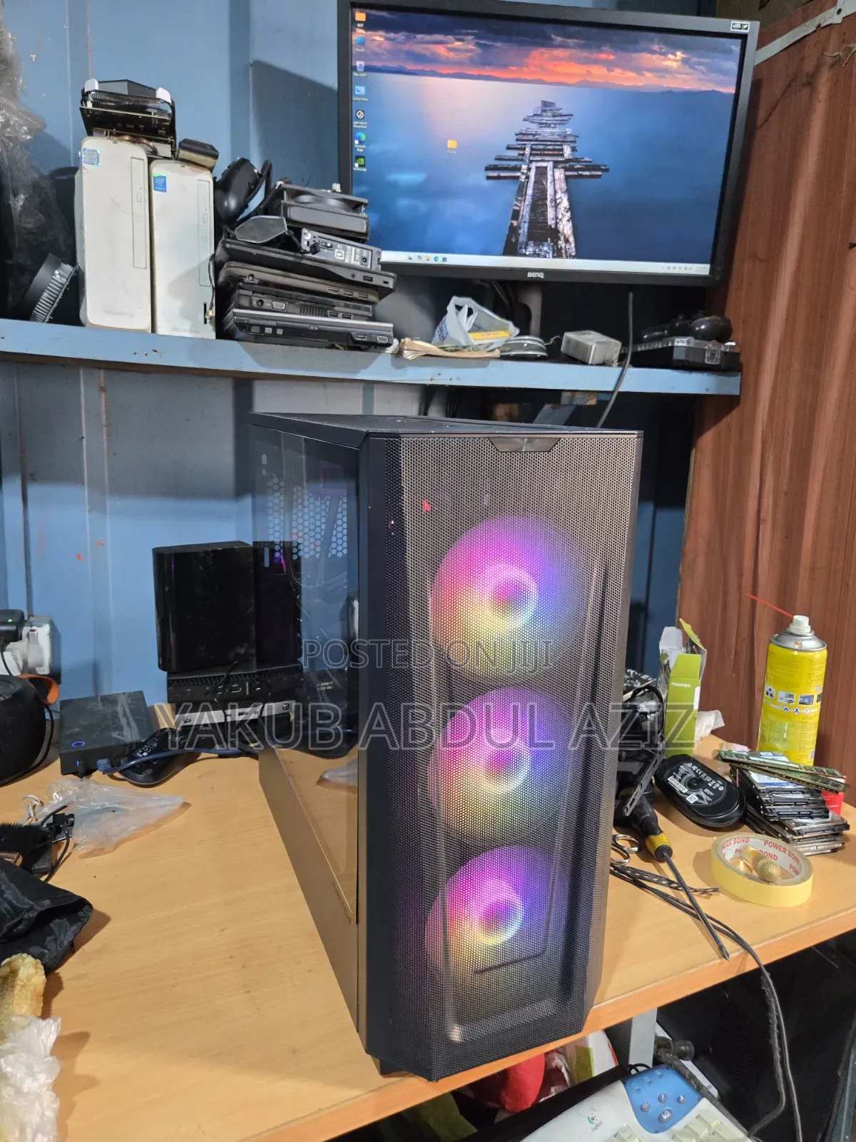 New Desktop Computer Asus TUF Gaming FX10CP 32GB Intel Core i7 HDD 2T