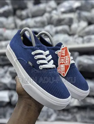 Authentic Pewter Vans Corduroy Sneaker , Swipe for Other Colours >>