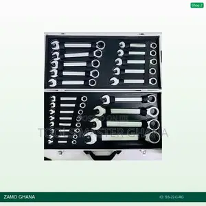 Combination Spanner Set 22pcs Ratchet Gear 6-32mm - Ss-22-C-Rg