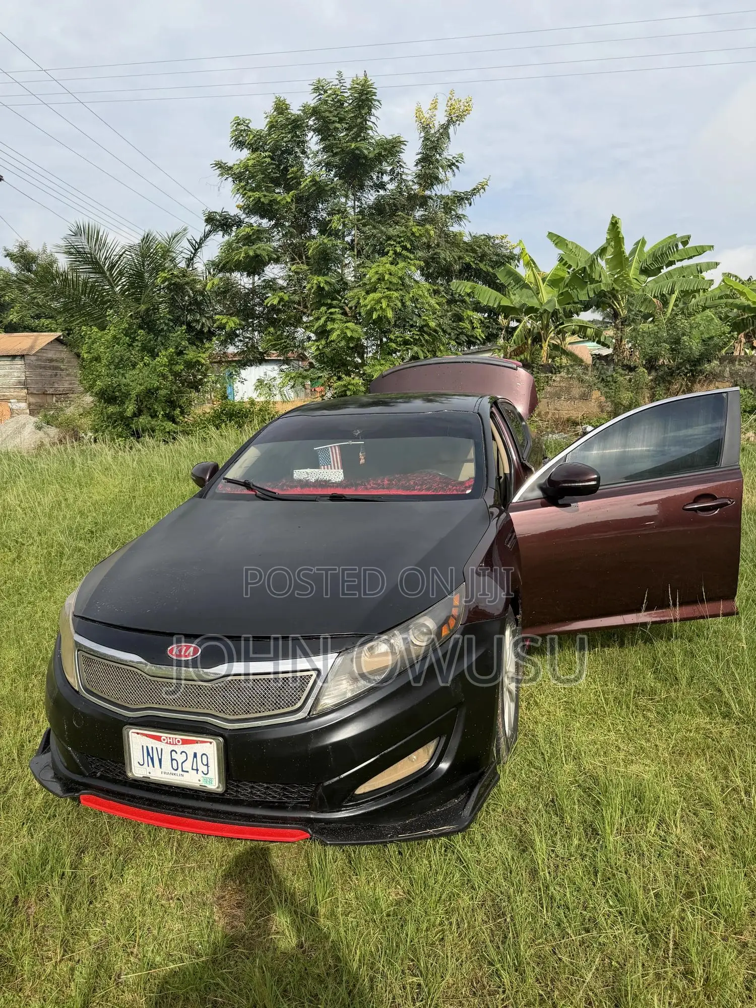 Kia Optima SXL Turbo Sedan (2.0 L 4cyl 6A) 2013 Burgundy