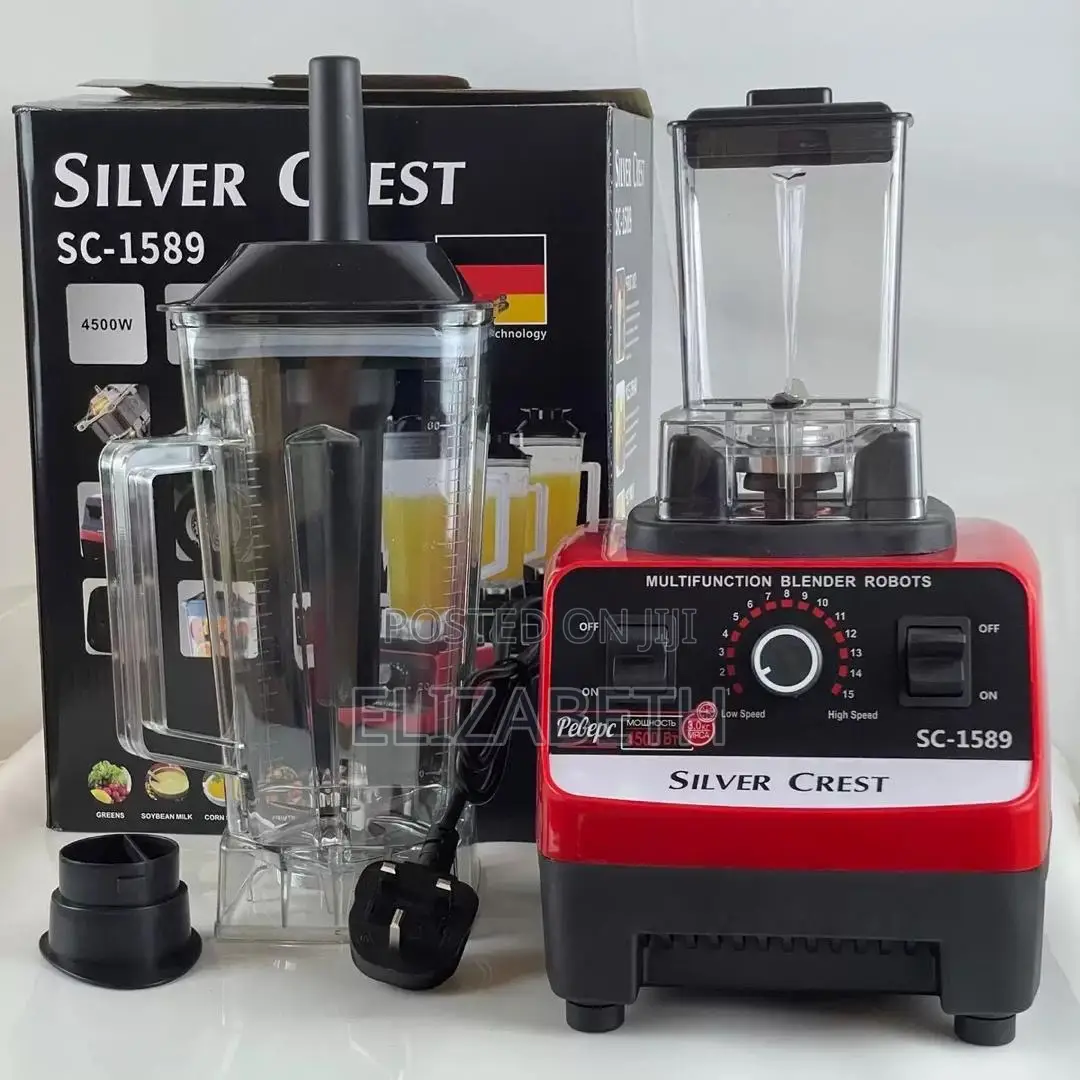 2in1 Silver Crest Blender