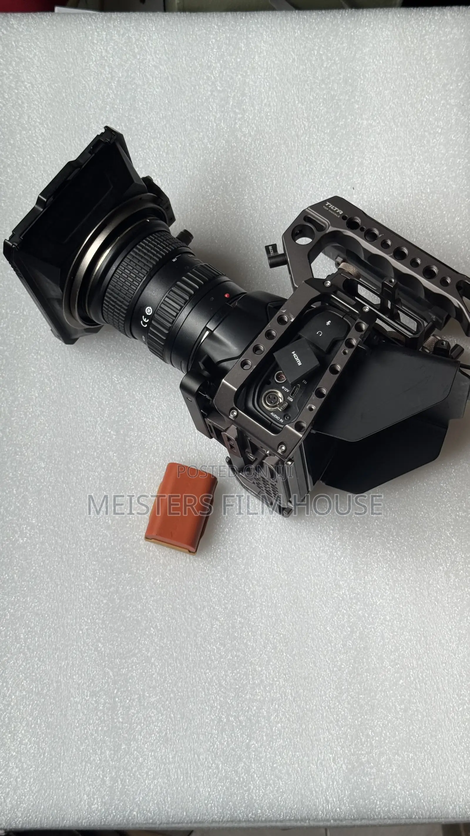 Blackmagic Fully Rigged With Tokina 11-16mm