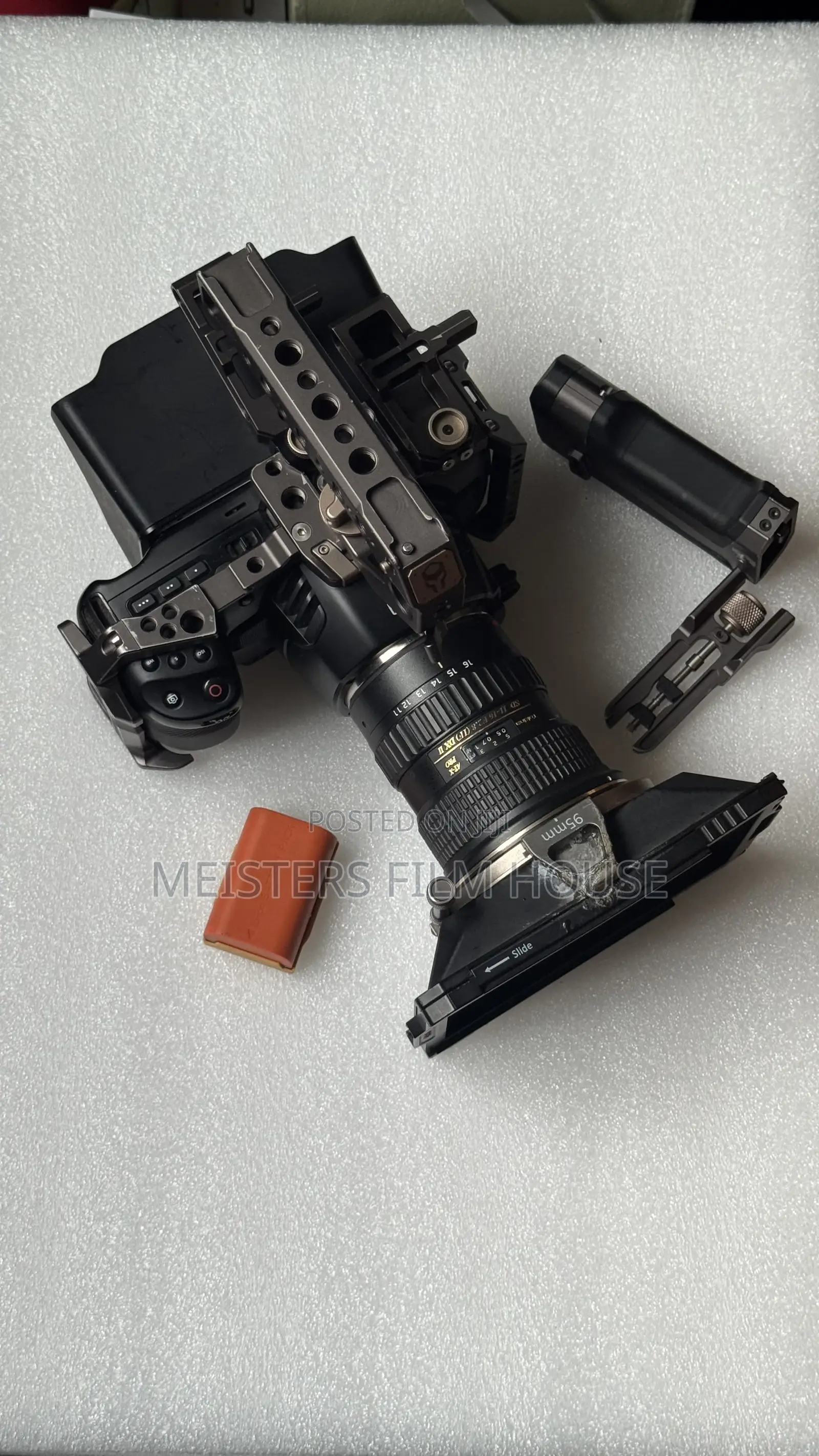 Blackmagic Fully Rigged With Tokina 11-16mm