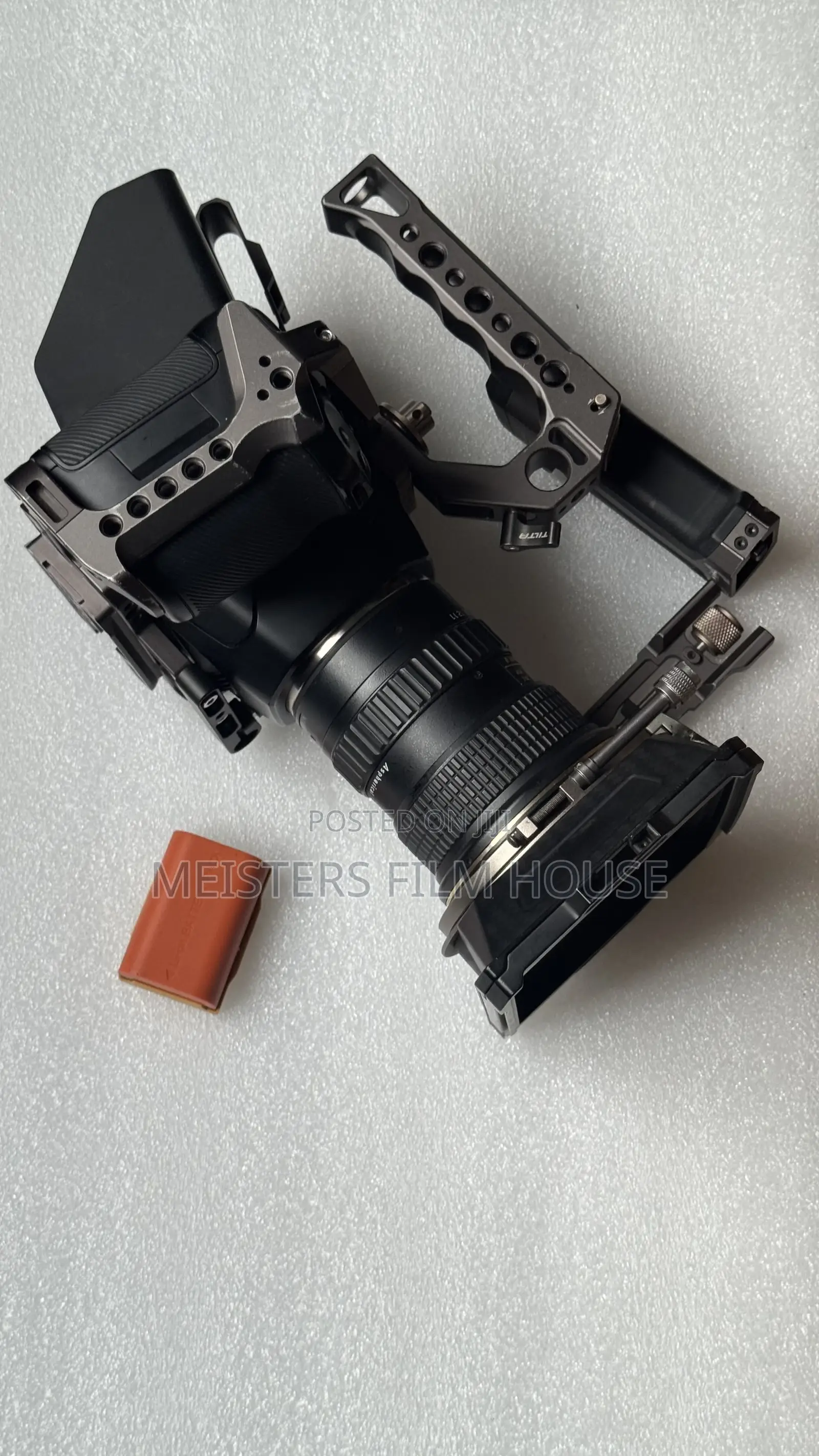 Blackmagic Fully Rigged With Tokina 11-16mm