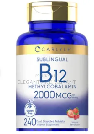 Vitamin B-12 2000mcg Per Serving | 240 Tablets