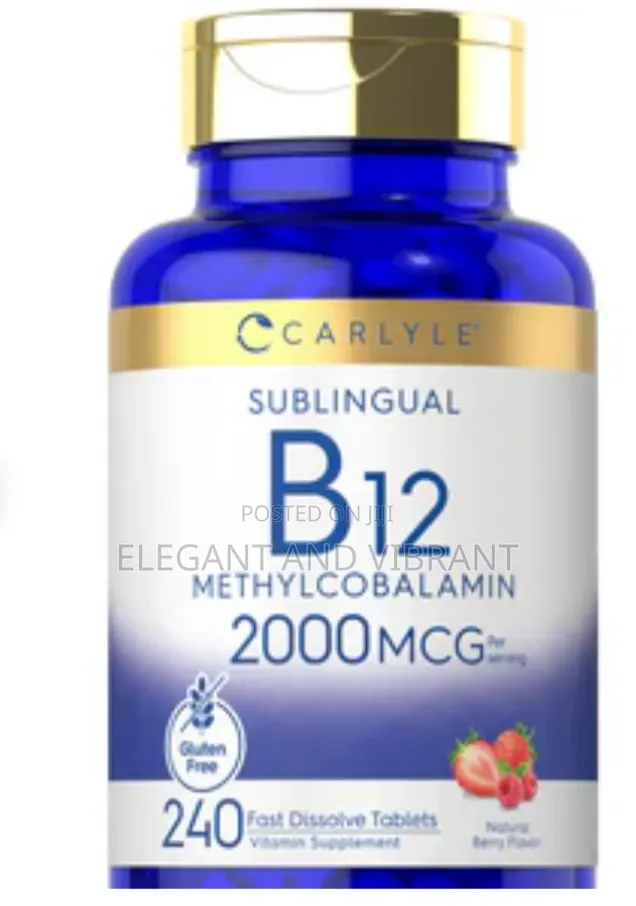 Vitamin B-12 2000mcg Per Serving | 240 Tablets