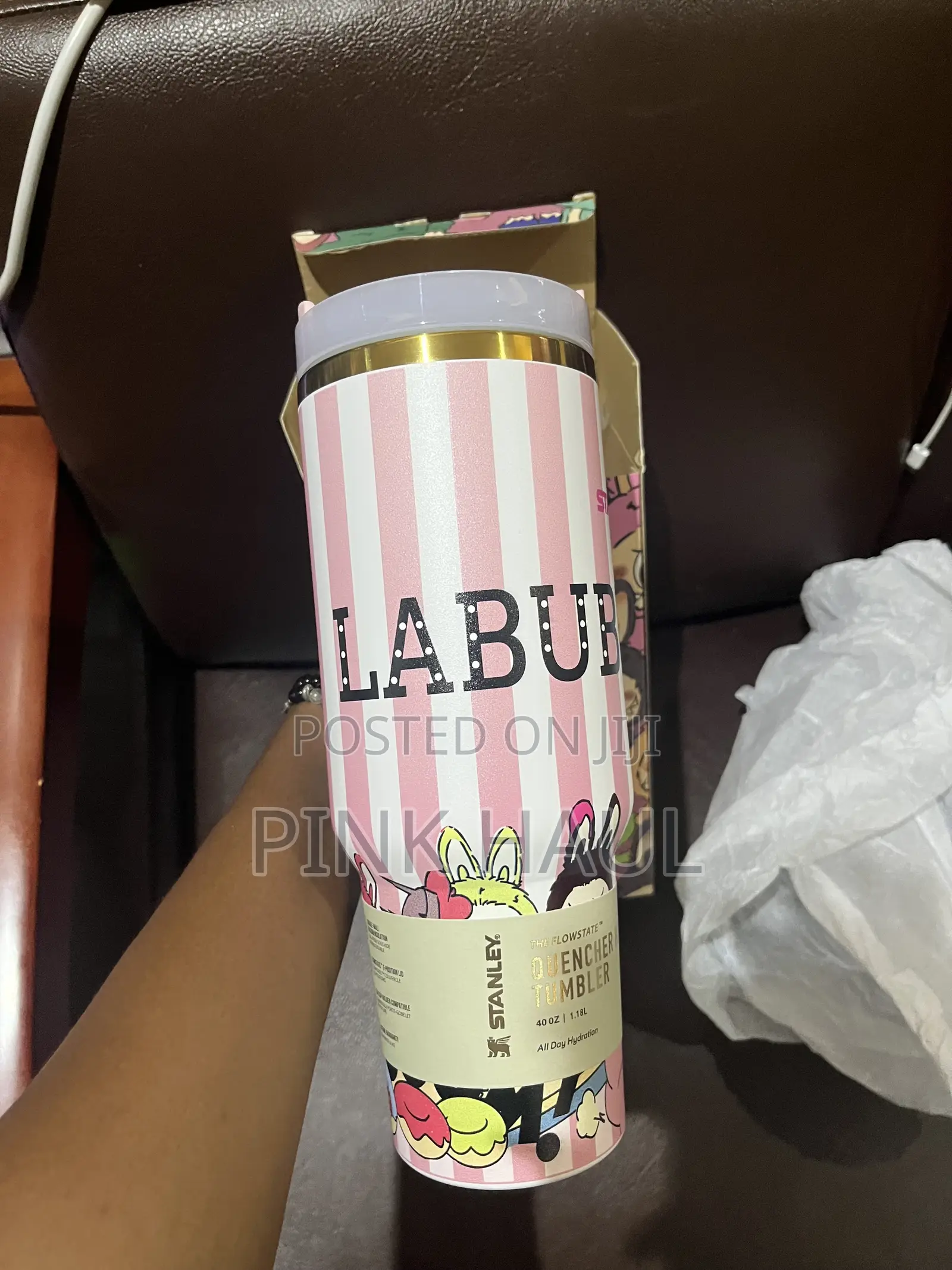 Original Labubu Stanley Tumbler 40z