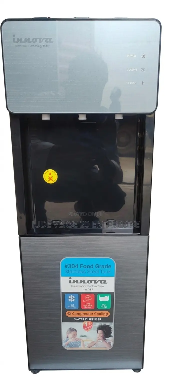 Innova Water Dispenser Hot , Normal and Cold - With Storage Capacity