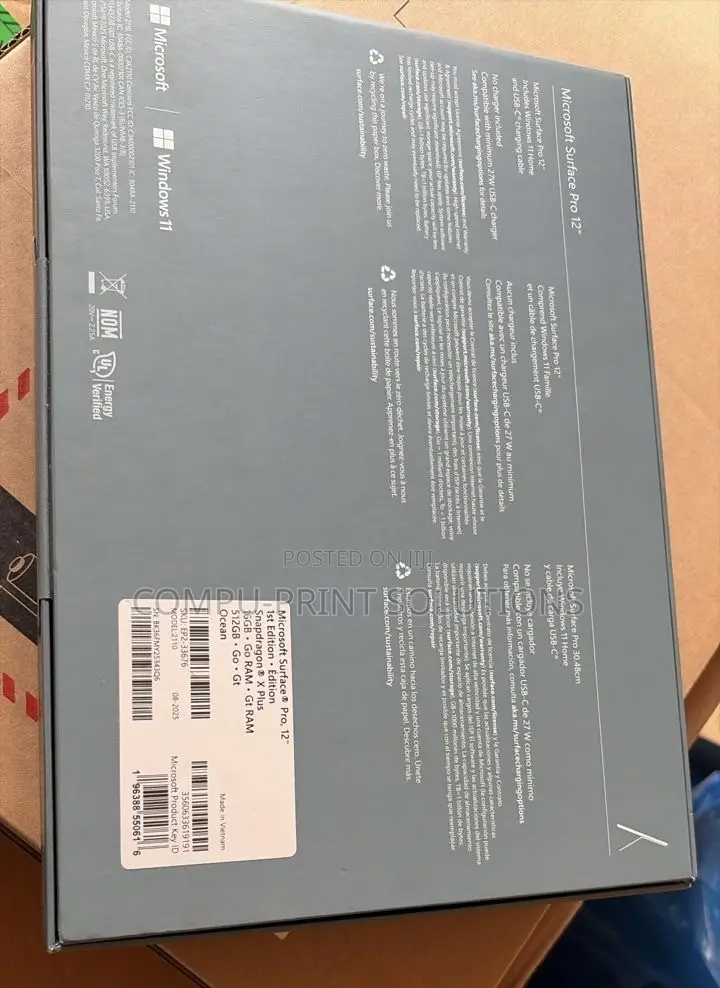 New Microsoft Surface Pro 512 GB