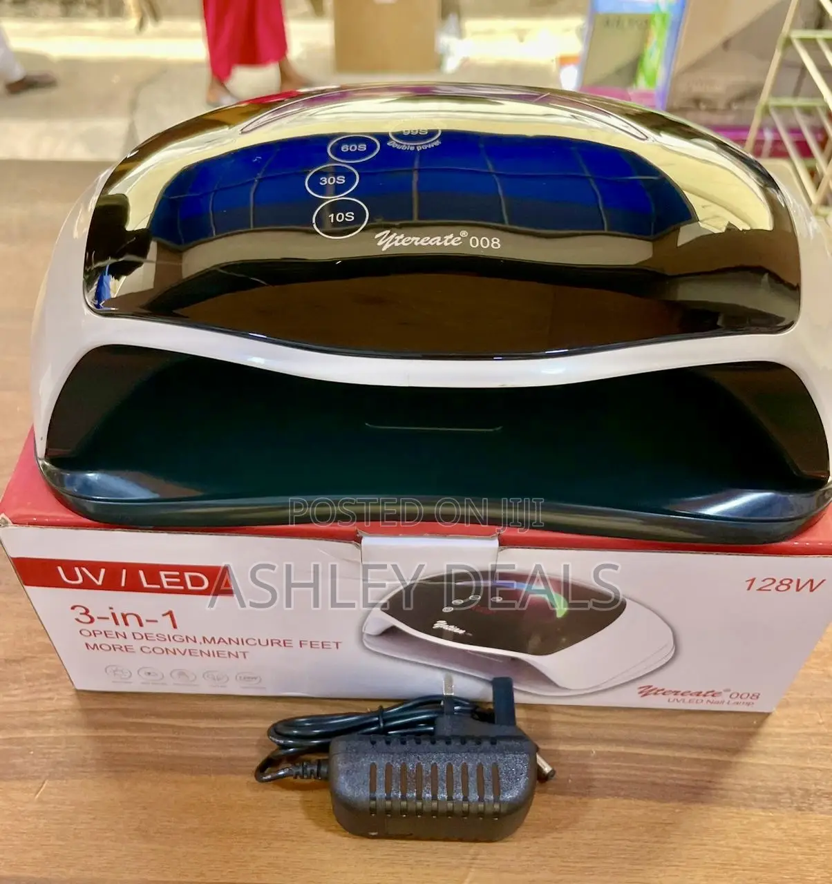 Uv/Led 3-in-1 Open Design Nail Dryer Lamp.