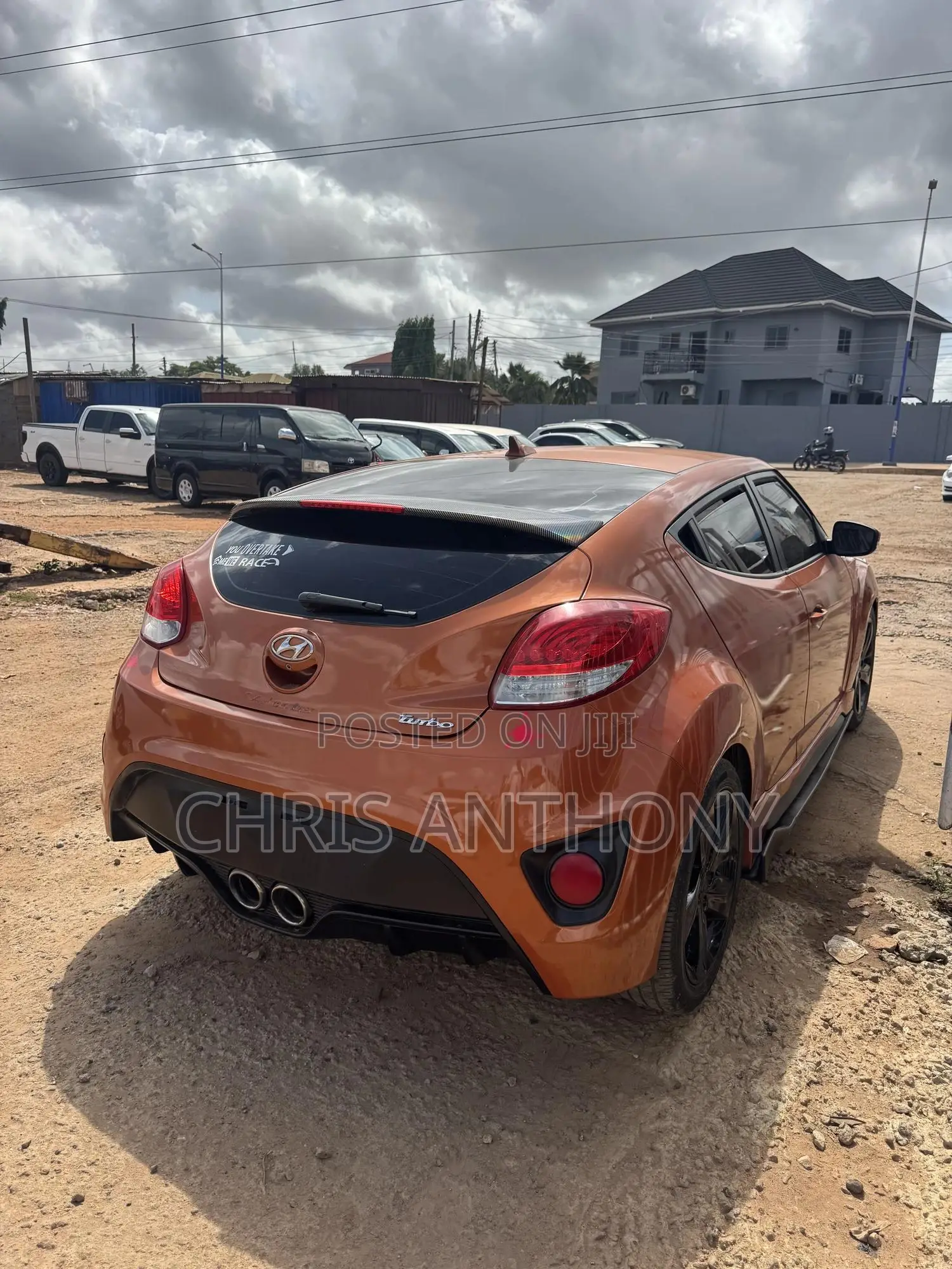 Hyundai Veloster 2015 Orange