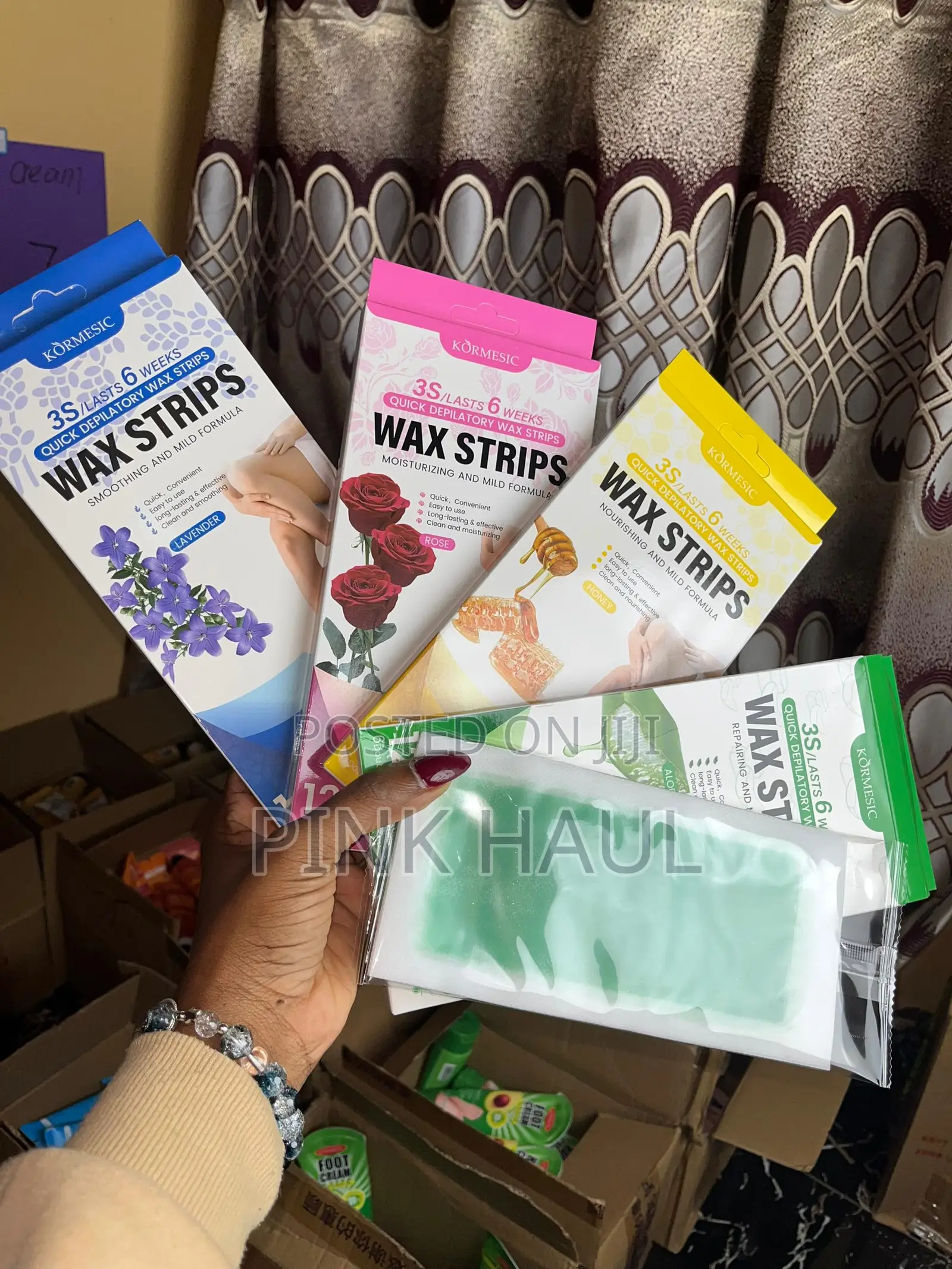 Hair Wax Strips (Wholesale and Retail)