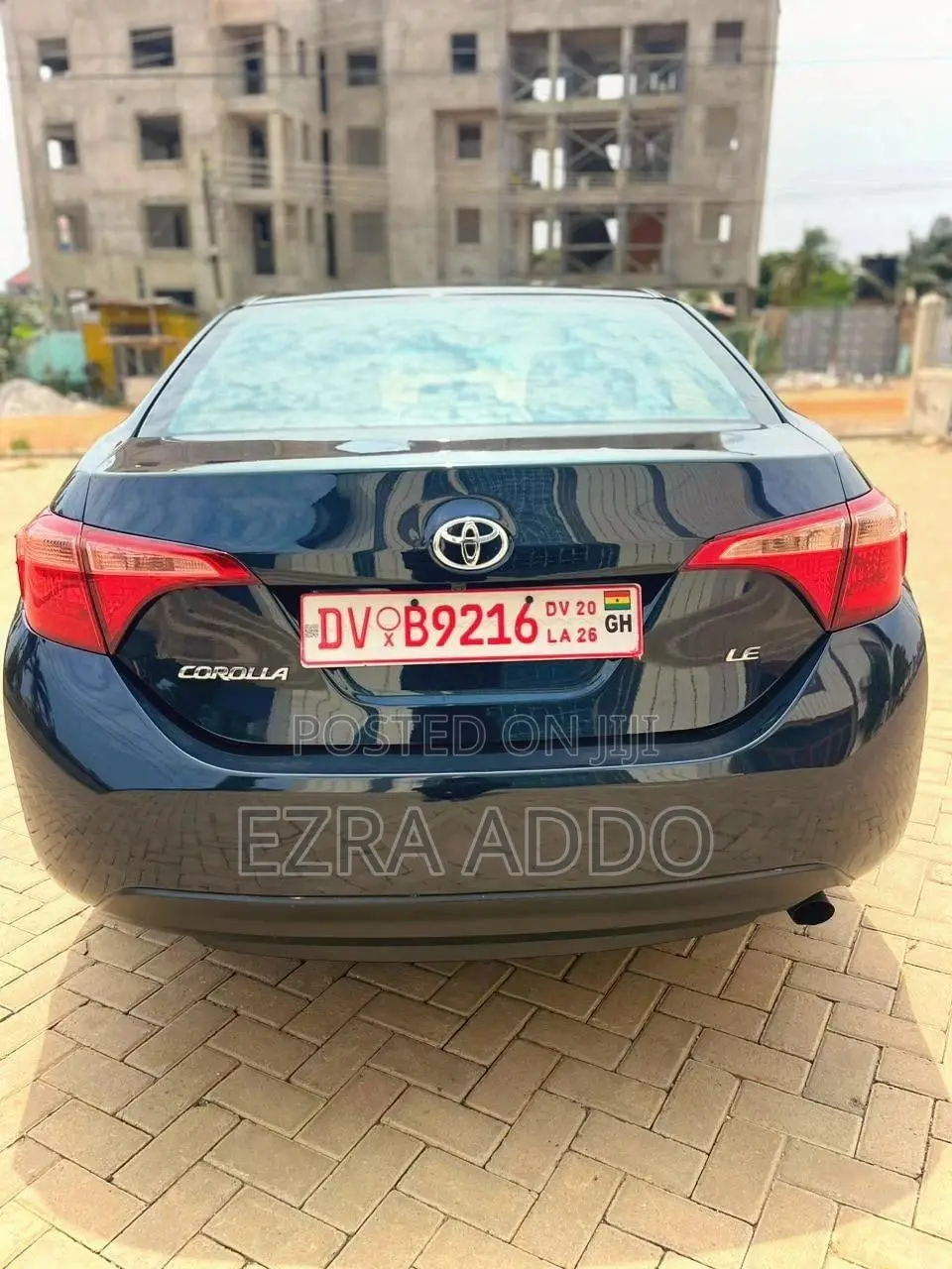 Toyota Corolla LE (1.8L 4cyl 2A) 2019 Black
