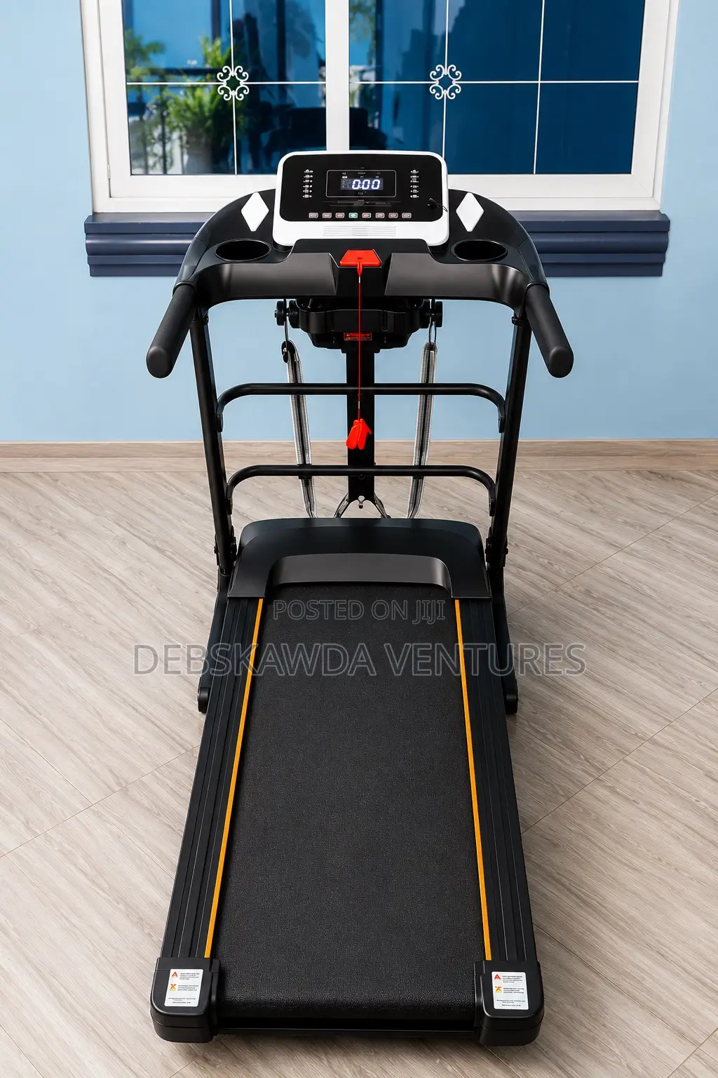 Treadmill 120kg With Music Function and Massager(Foldable)