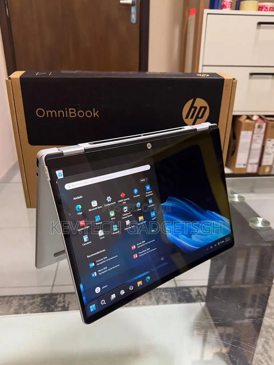 New Laptop HP OmniBook 5 Flip 16GB Intel Core Ultra 7 SSD 512GB