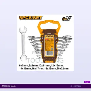 8pcs Double Open End Spanner - Hkspa2088