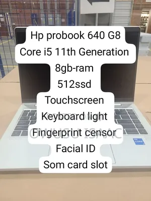 Laptop HP ProBook 640 G8 8GB Intel Core i5 SSD 512GB