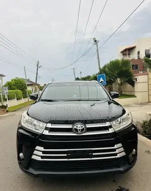 Toyota Highlander XLE 2019 Black