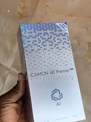 New Tecno Camon 40 Premier 256 GB Black
