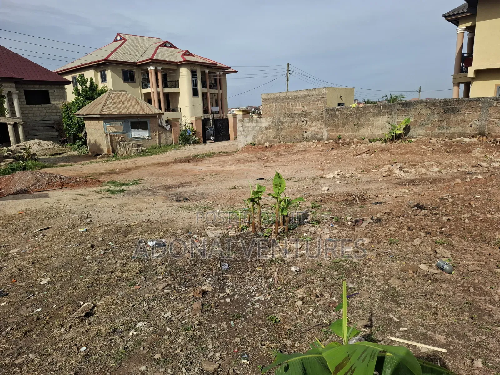 Half Plot of Land for Sale in Ahodwo Daban