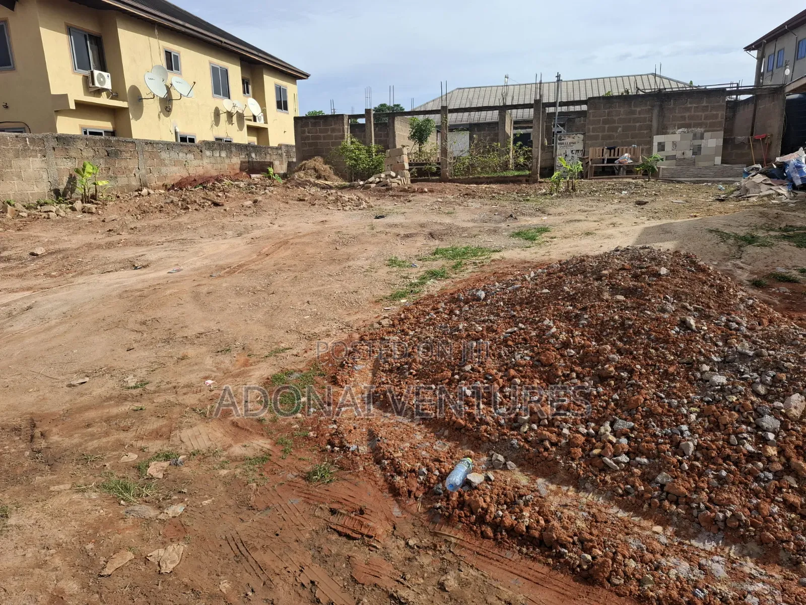 Half Plot of Land for Sale in Ahodwo Daban