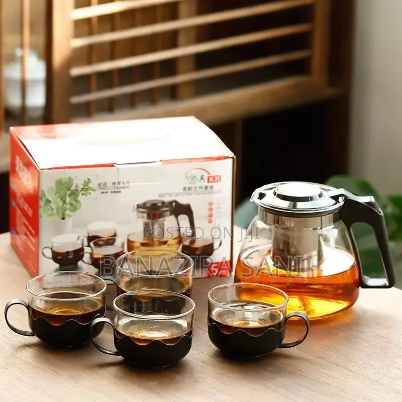 Glass Teapot Set