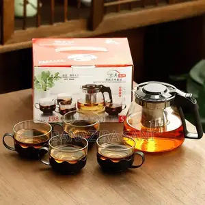 Glass Teapot Set