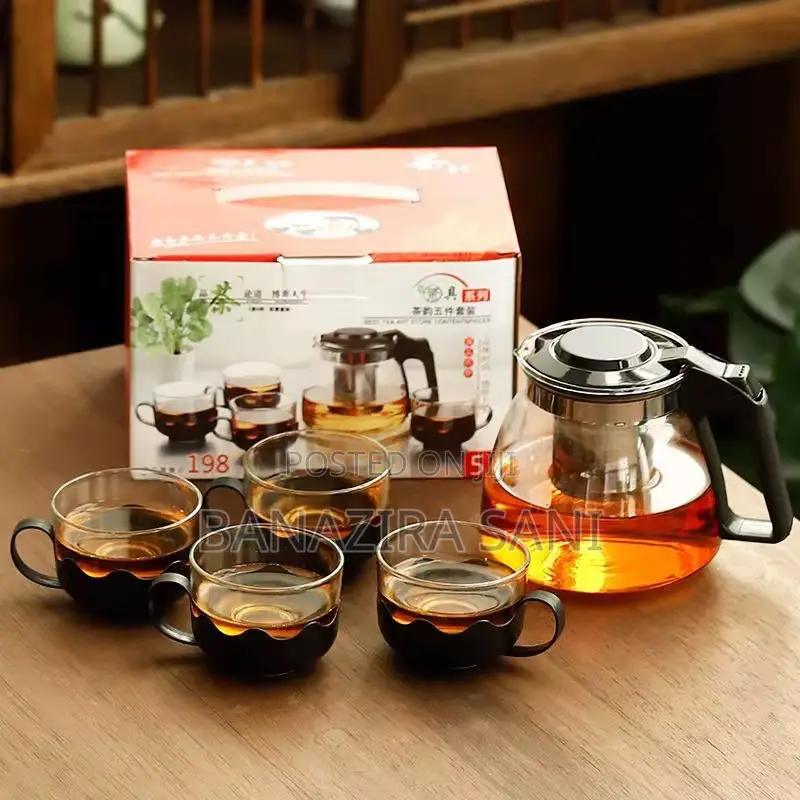 Glass Teapot Set