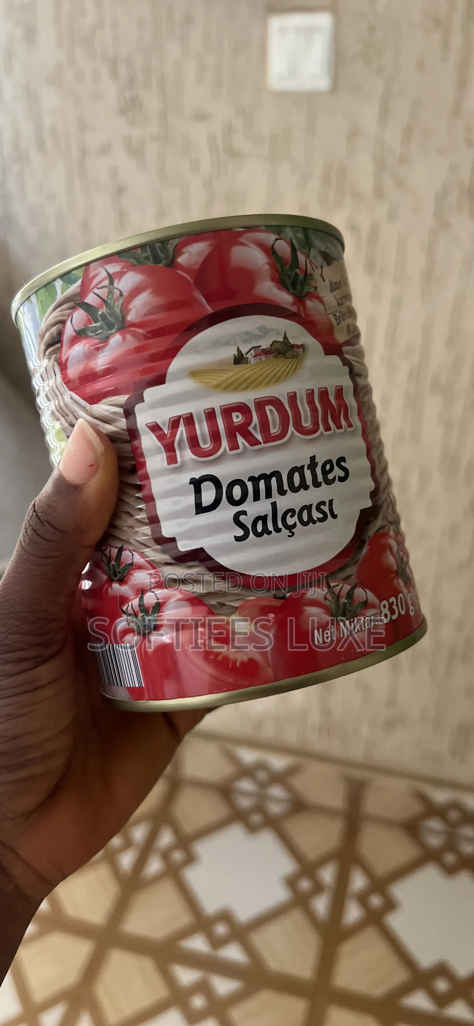Yurdum 100%Tomato Paste -830g